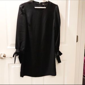 Banana Republic Black Dress Long Sleeve Petite 0